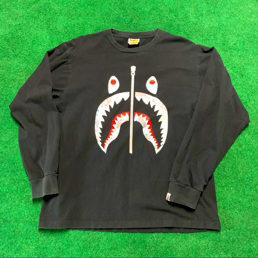 Bape glow in the dark long sleeve